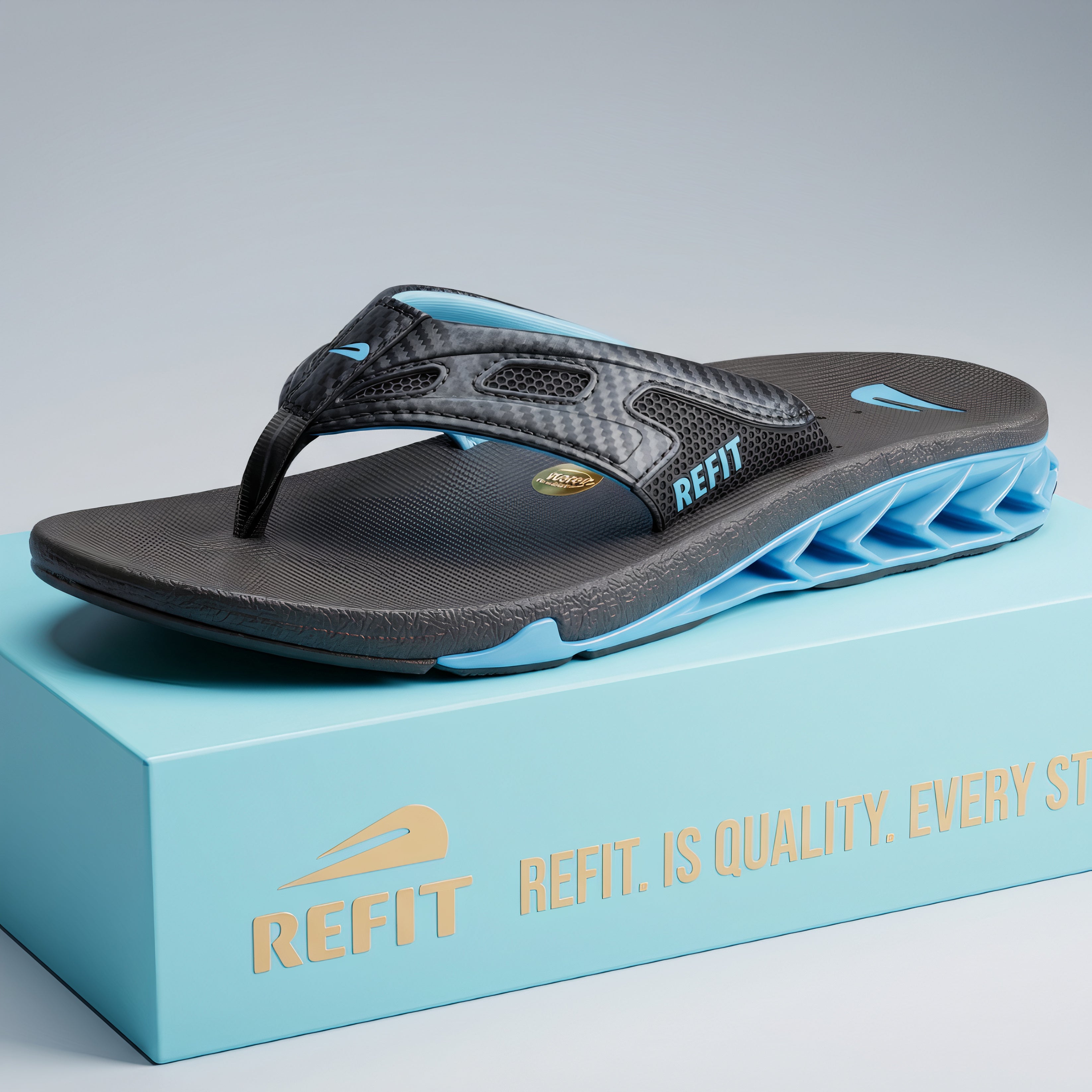REFIT Fanning Black/ BLUE