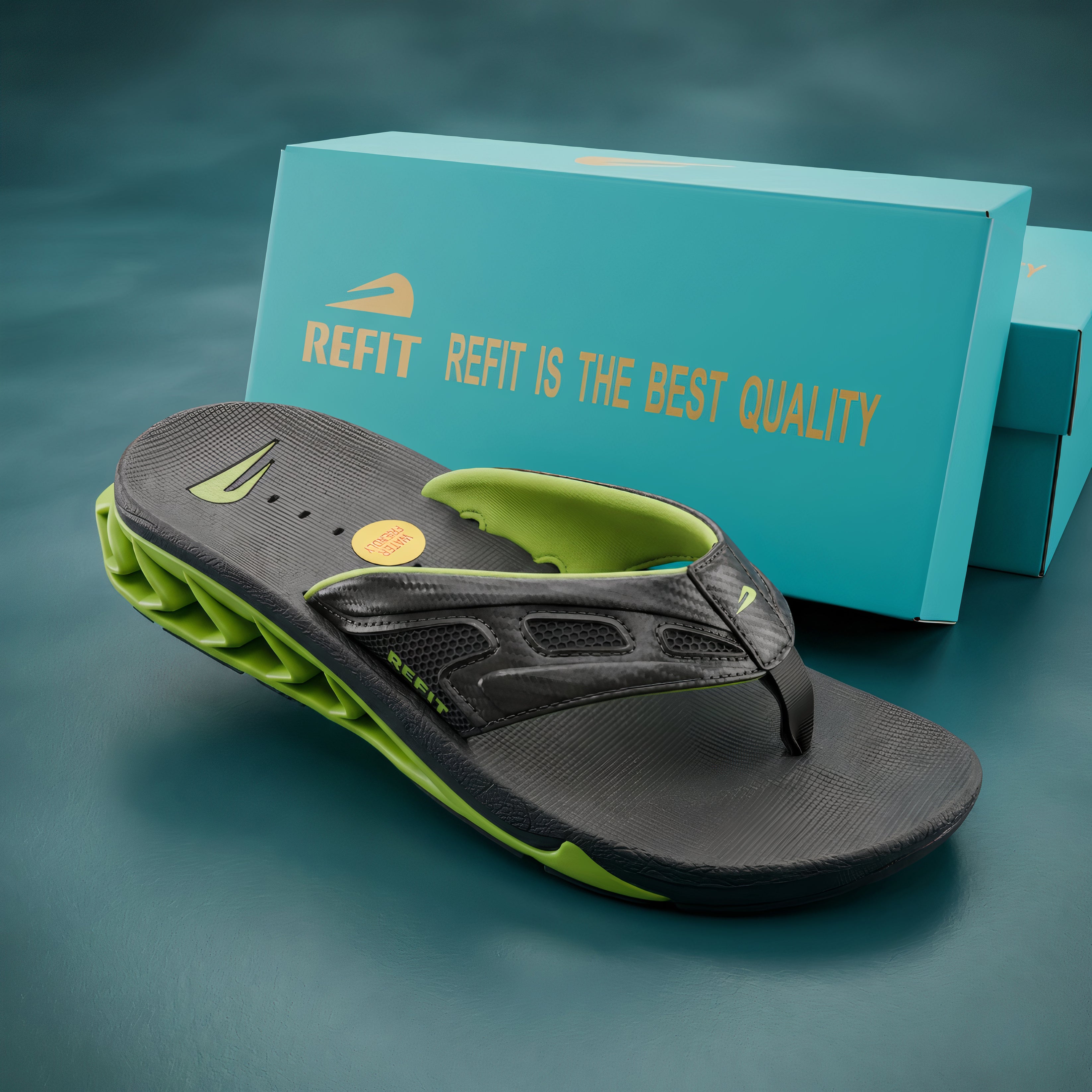 REFIT Fanning Black/ GREEN