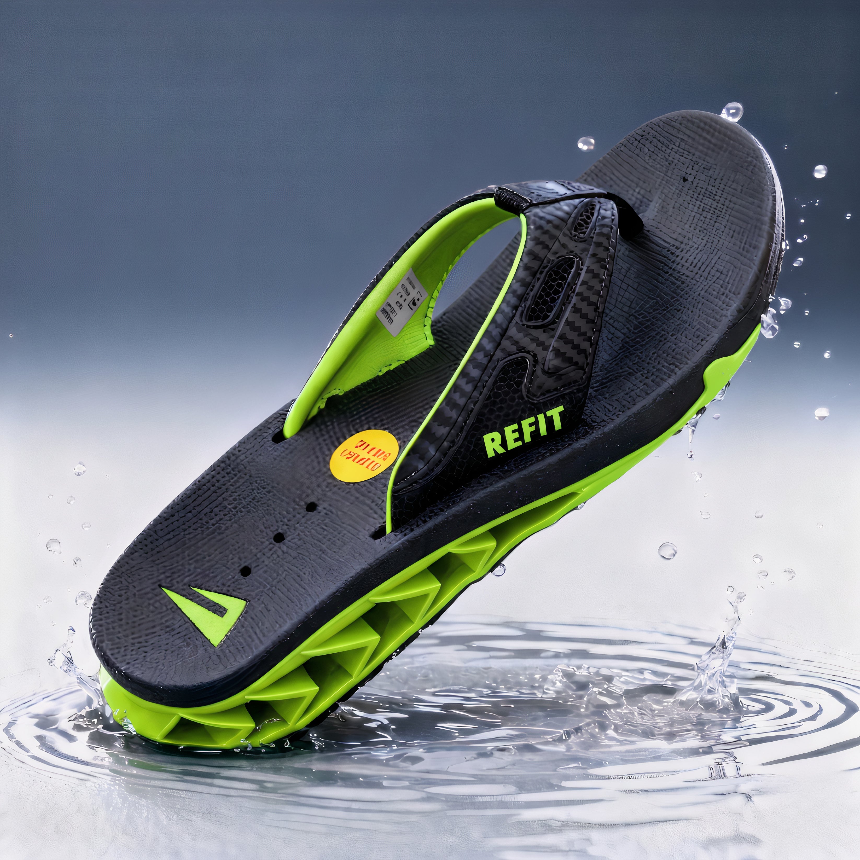 REFIT Fanning Black/ GREEN