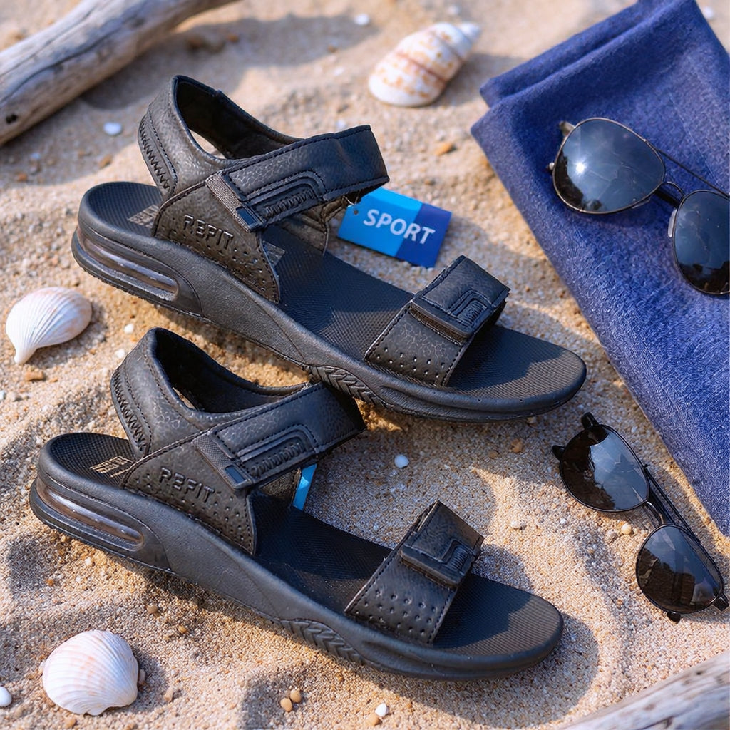 REFIT Men's Sandals RE7 BLACK