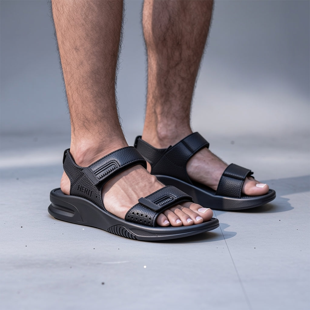 REFIT Men's Sandals RE7 BLACK