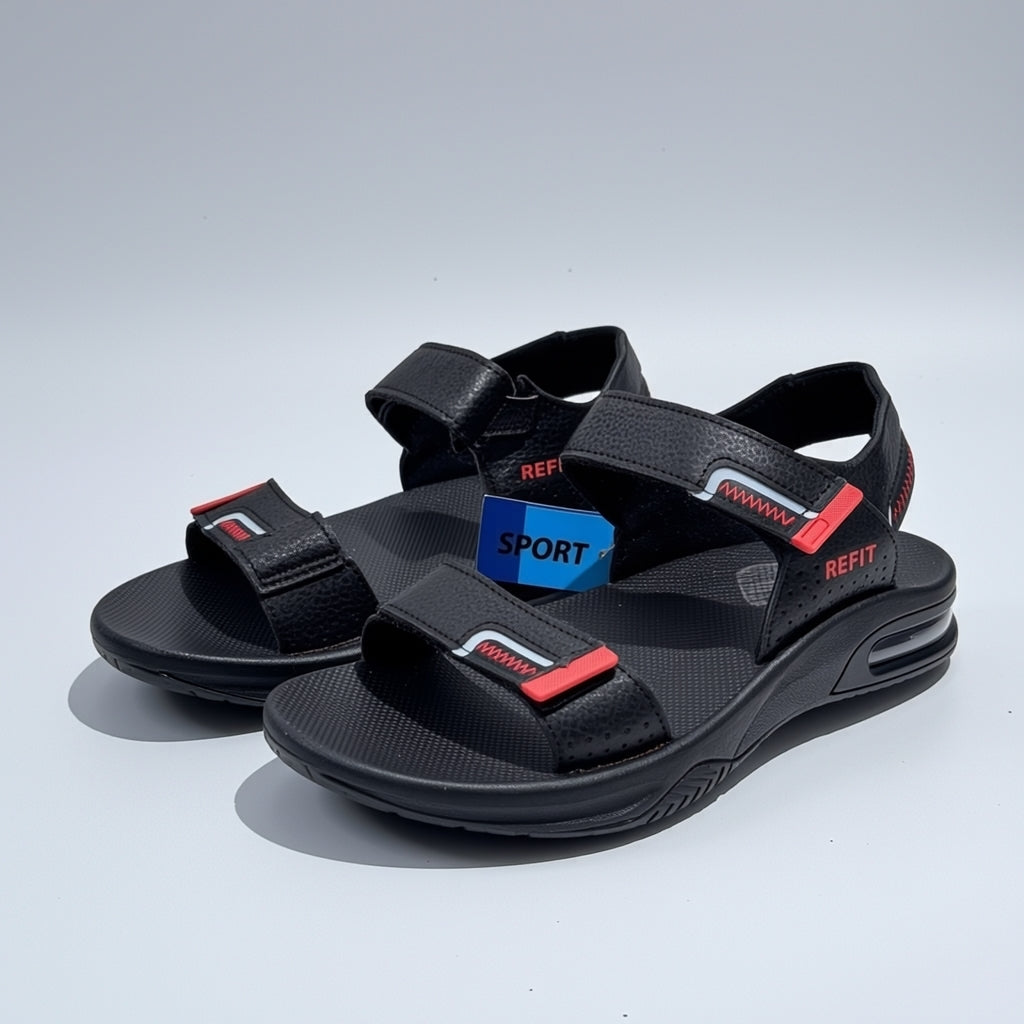 REFIT Men's Sandals RE7 BLACK / REED