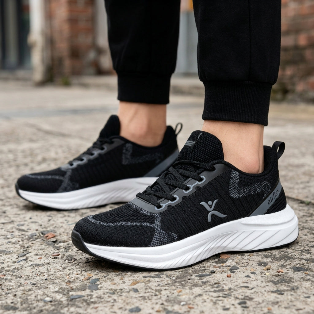 Espadrilles Airflex Sport 635 BLACK Gray