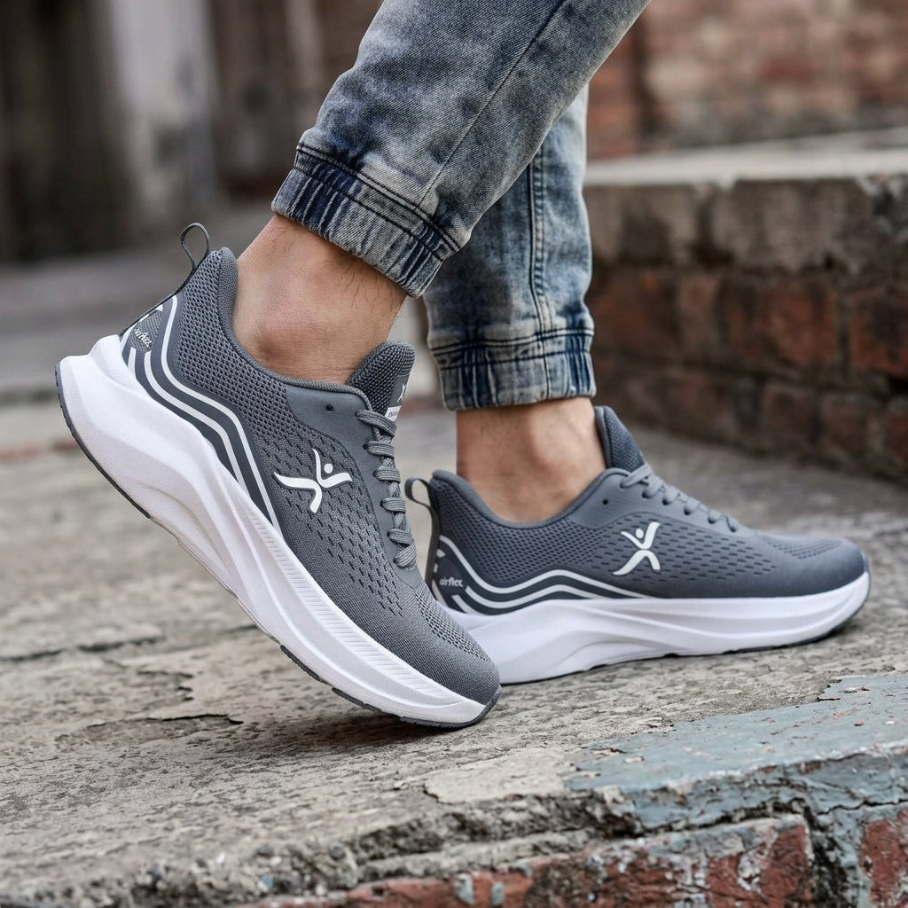 Espadrilles Airflex Sport 603 GRAY WHITE