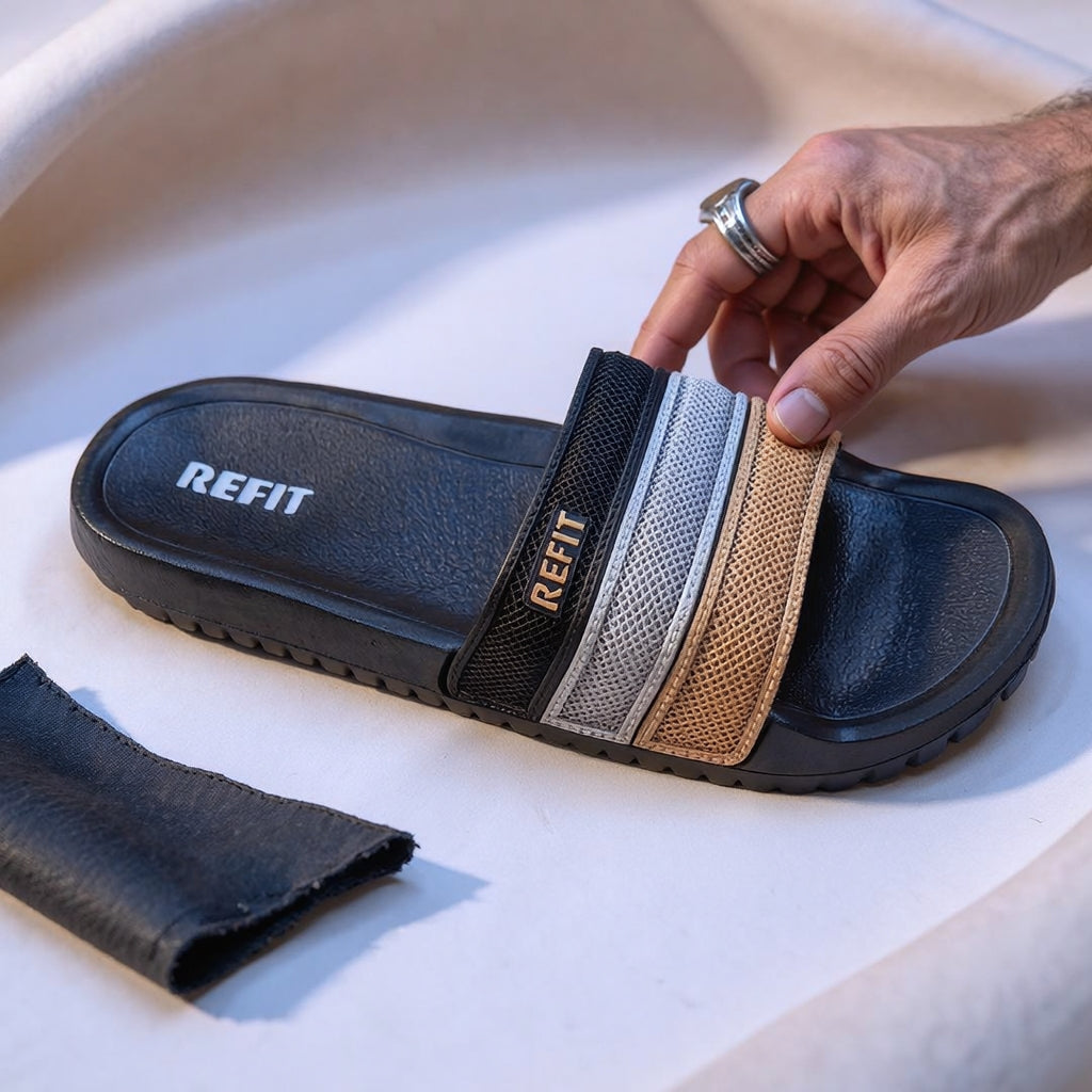 refit  Slide RE 446  /Beige & Marron clair