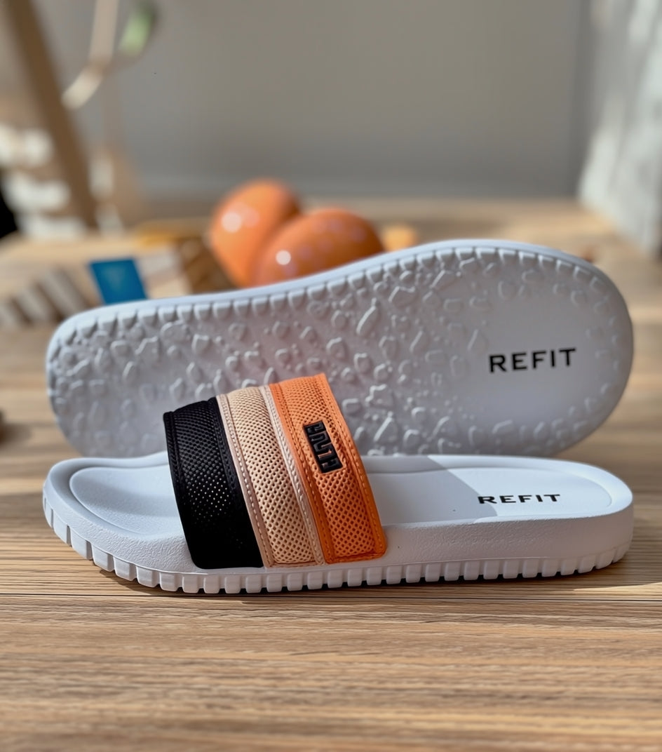refit  Slide RE 446 /  Pêche/Orange clair