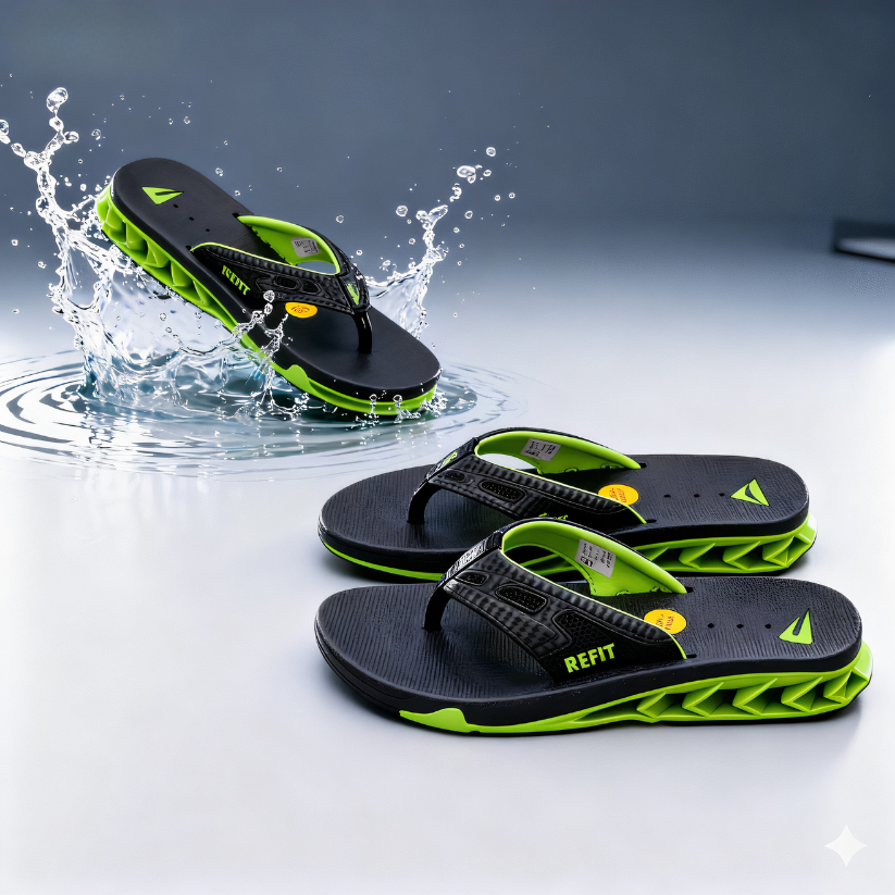 REFIT Fanning Black/ GREEN